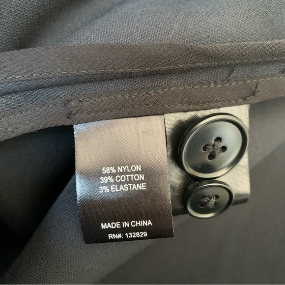 Helsa The Little Lady Button Long Sleeve Mini Dress Black - Picture 12 of 12